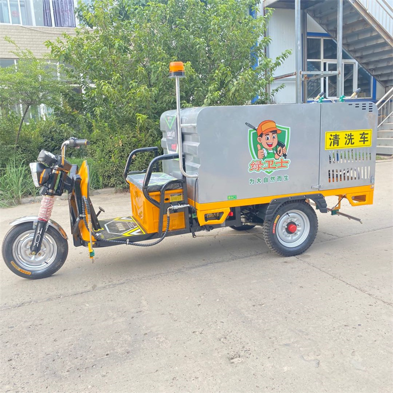 广元电动高压冲洗车CX700A（不锈钢箱体）