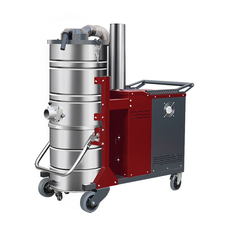广元坦洁380V 双桶手动反吹工业吸尘器X8系列