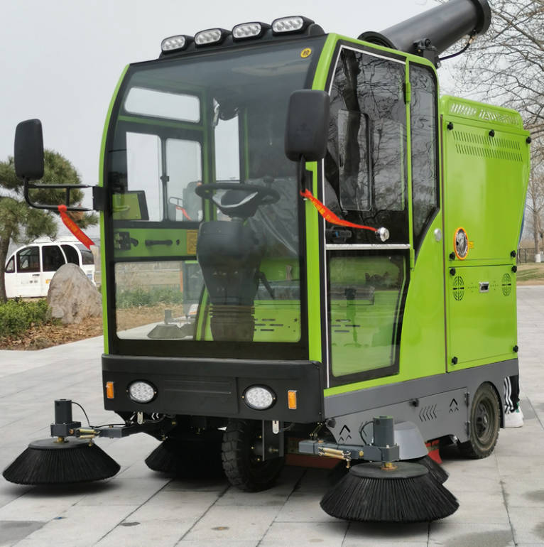 广元道路清洁广泛应用电动环卫清扫车